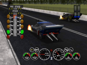 IHRA Drag Racing 2004 (USA) Game Play Snaps